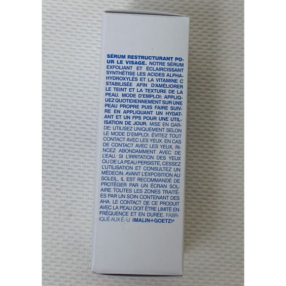 Malin+Goetz Resurfacing Face Serum 30ml Exfoliate Brighten Full Size 1 Fl Oz NEW - Picture 6 of 8